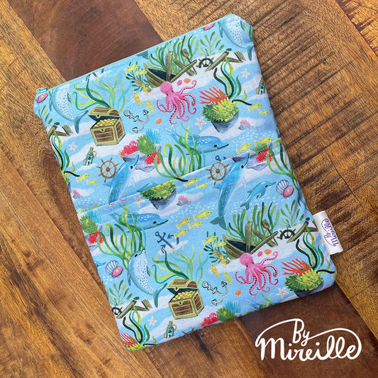 Boekenhoes (M/L) - Spelende dolfijnen