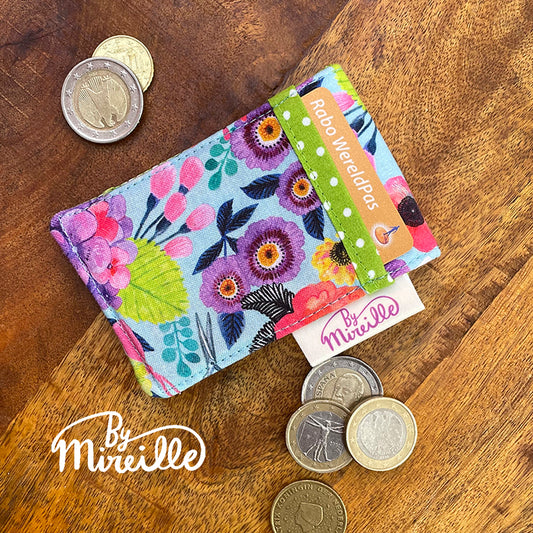 Bankpashouder - Bloemen en fournituren - versie 2