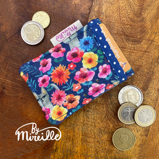 Bankpashouder - Chago kat en bij - Blauw versie 1