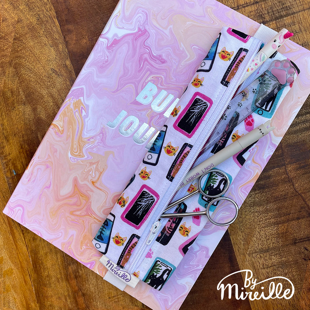 Planner Etui - Kattenkwaad telefoontjes