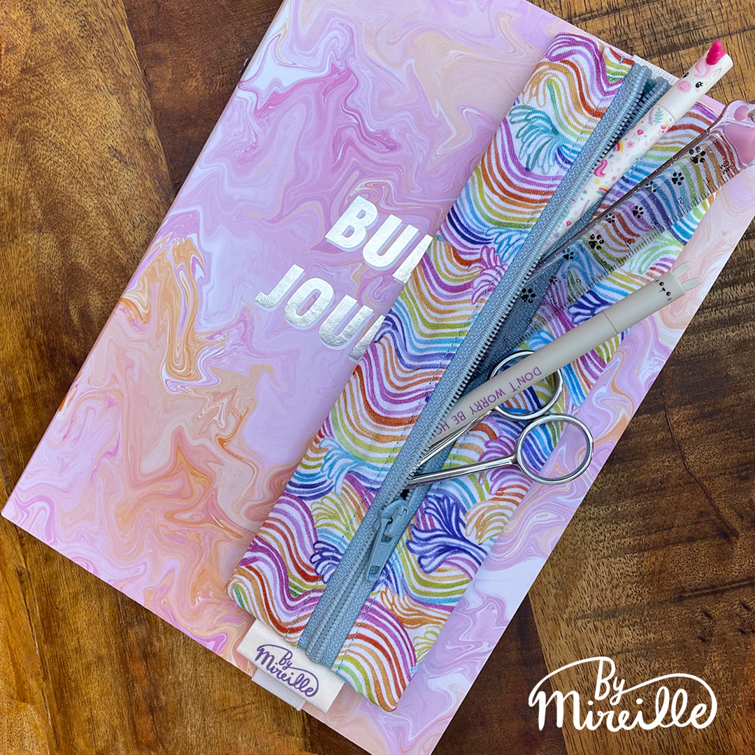 Planner Etui - Regenboog golven