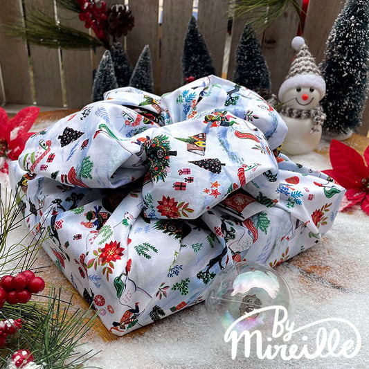 Inpakken met doek - Het Japanse Furoshiki - frolicking unicorns