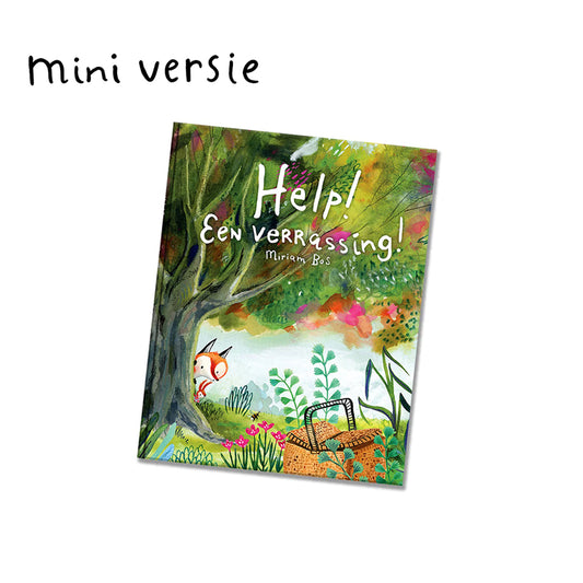 Boek: Help een Verrassing! - Gesigneerd - MINI EDITIE