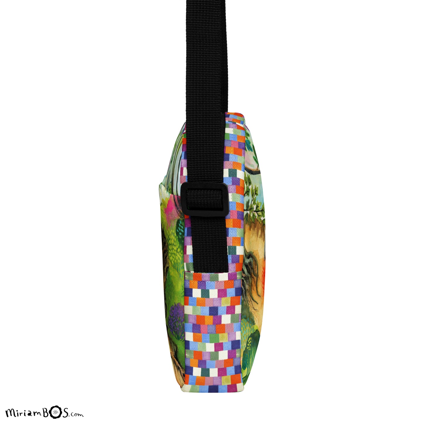 Een stoere crossbody bag - August op de fiets
