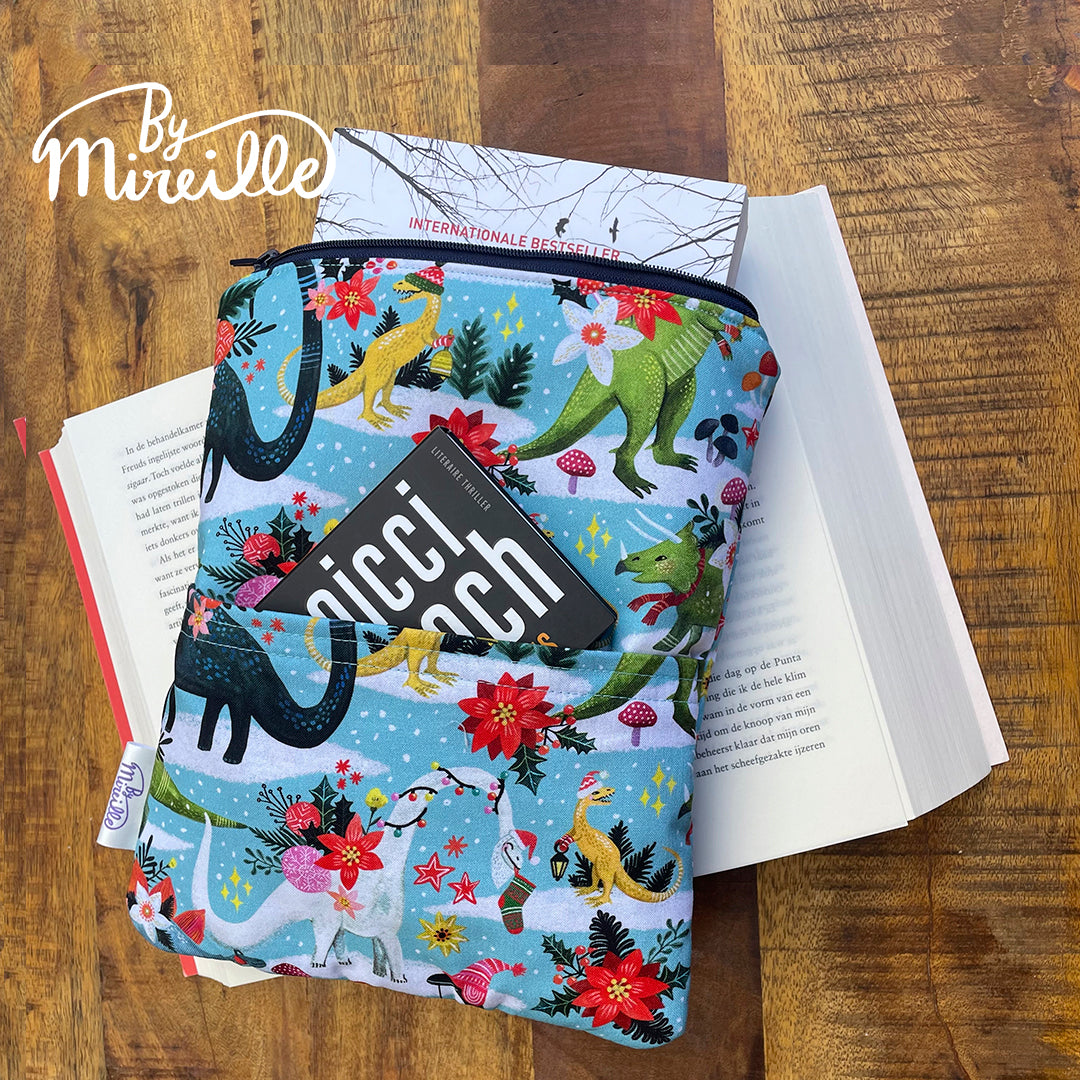 Boekenhoes (M/L) - Dino's in de sneeuw