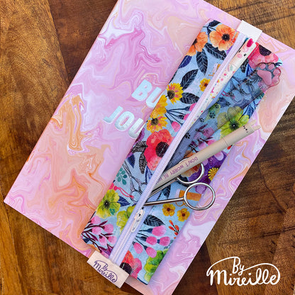 Planner Etui -Bloemen en fournituren versie 1